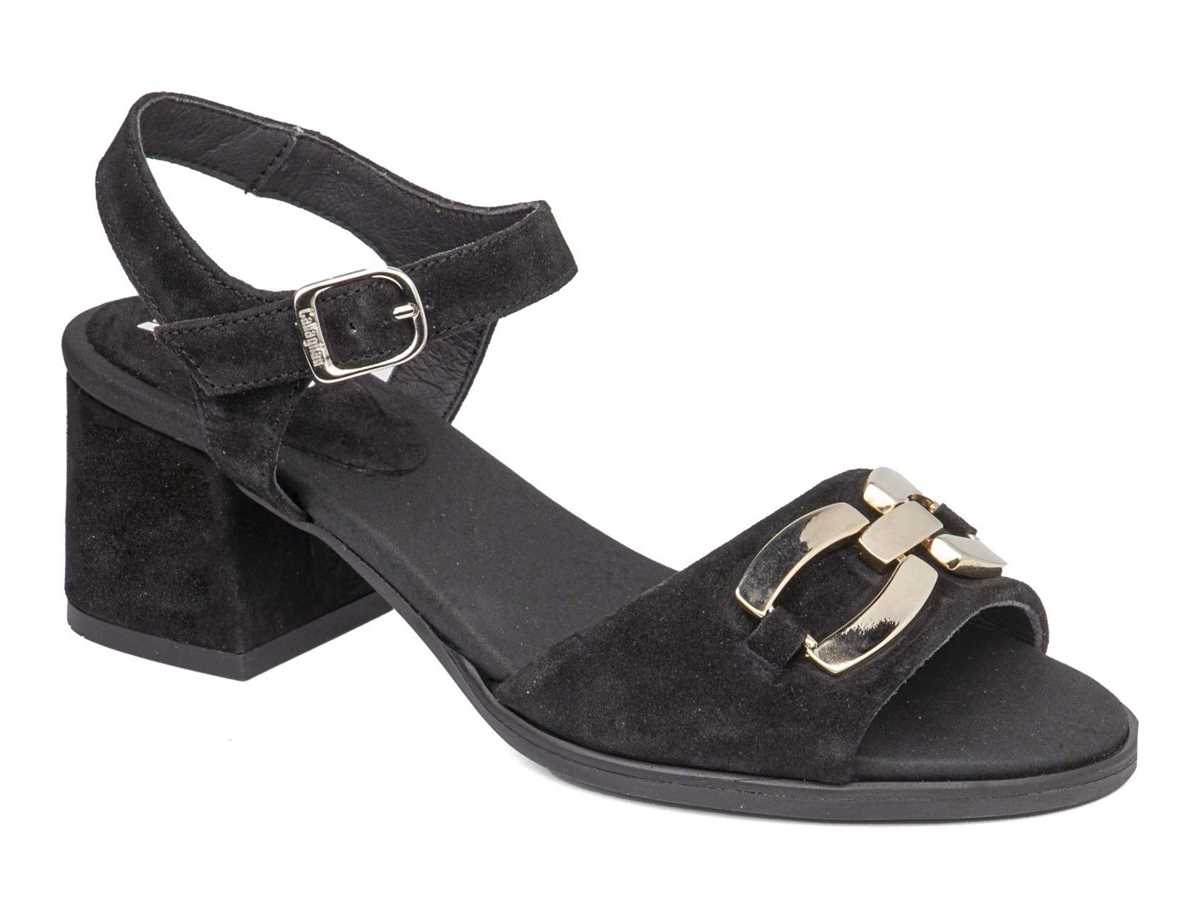 Callaghan 29210 Kibow Sandalen Absatz Damen Schwarz | SJY3272EZ