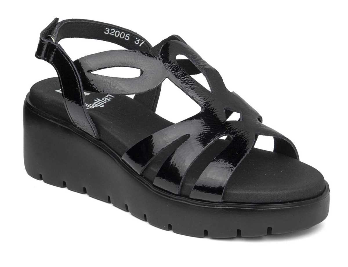 Callaghan 32005 Bera Plateau Sandalen Damen Schwarz | JVV9482SE