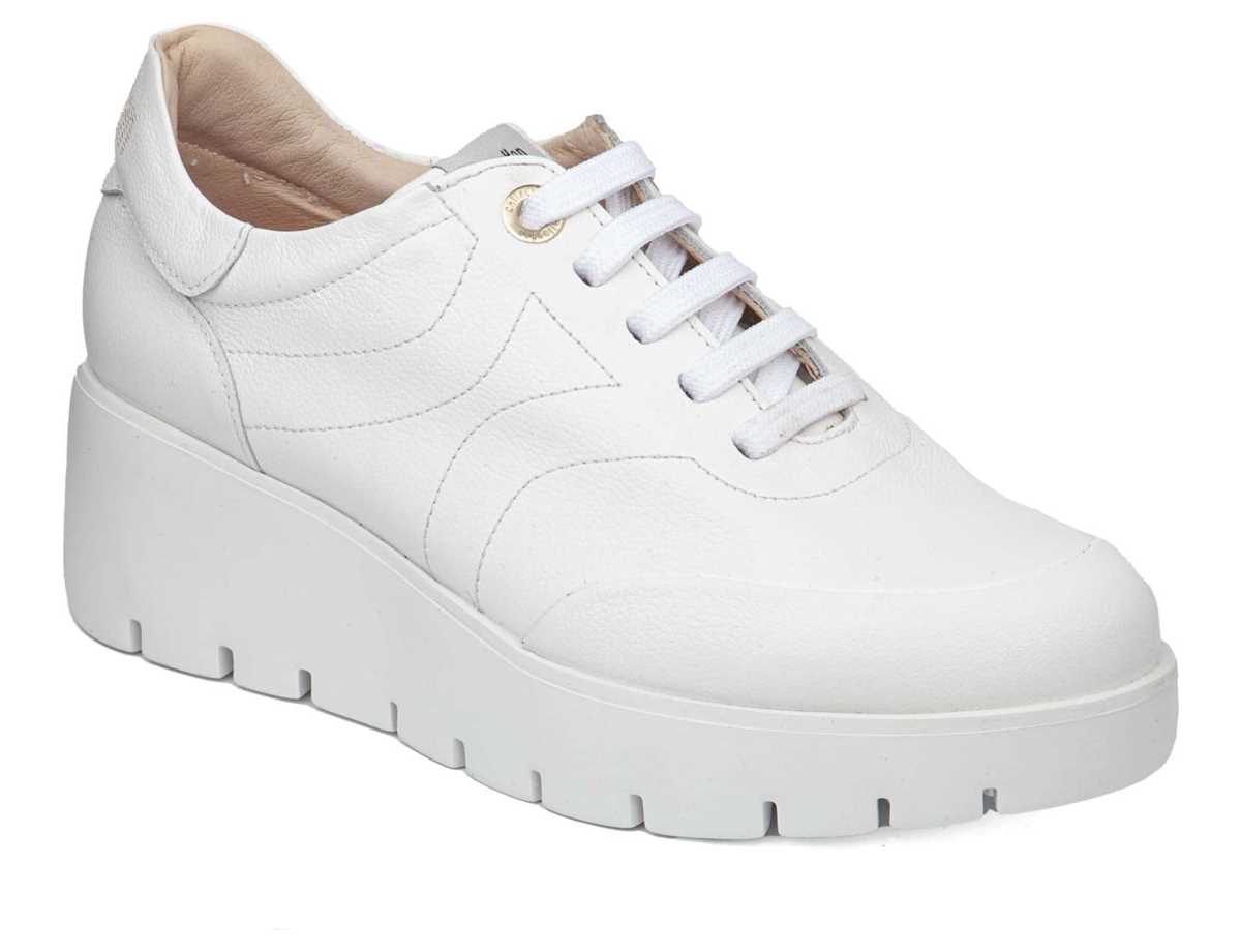 Callaghan 32102 Amal Plateau Sneakers Damen Weiß | JFK4691GU