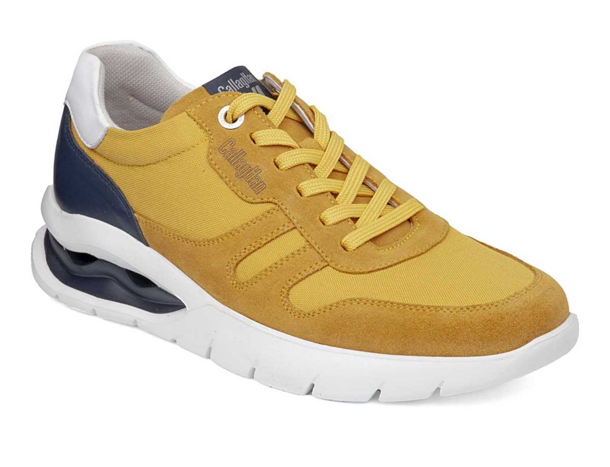 Callaghan 45416 Vento Sneakers Herren Gelb Blau | LTE243GW