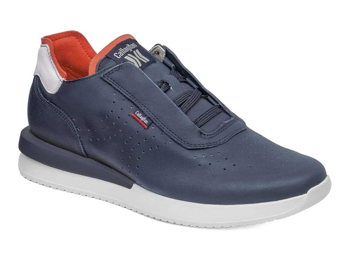 Callaghan 51101 Moses Sneakers Herren Blau Weiß Rot | ILT6034CE