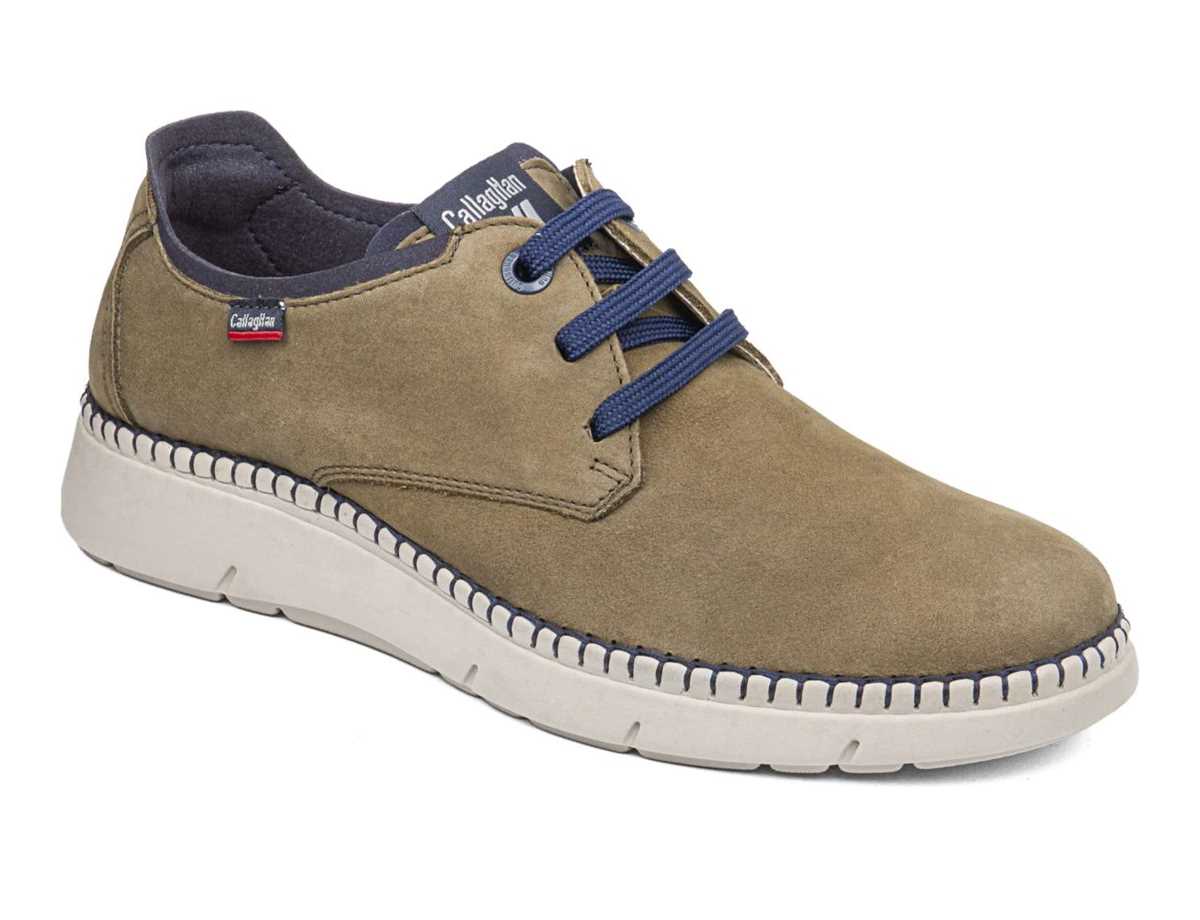 Callaghan 53500 Circular Schnürschuhe Herren Grün Blau | BGZ7251RY