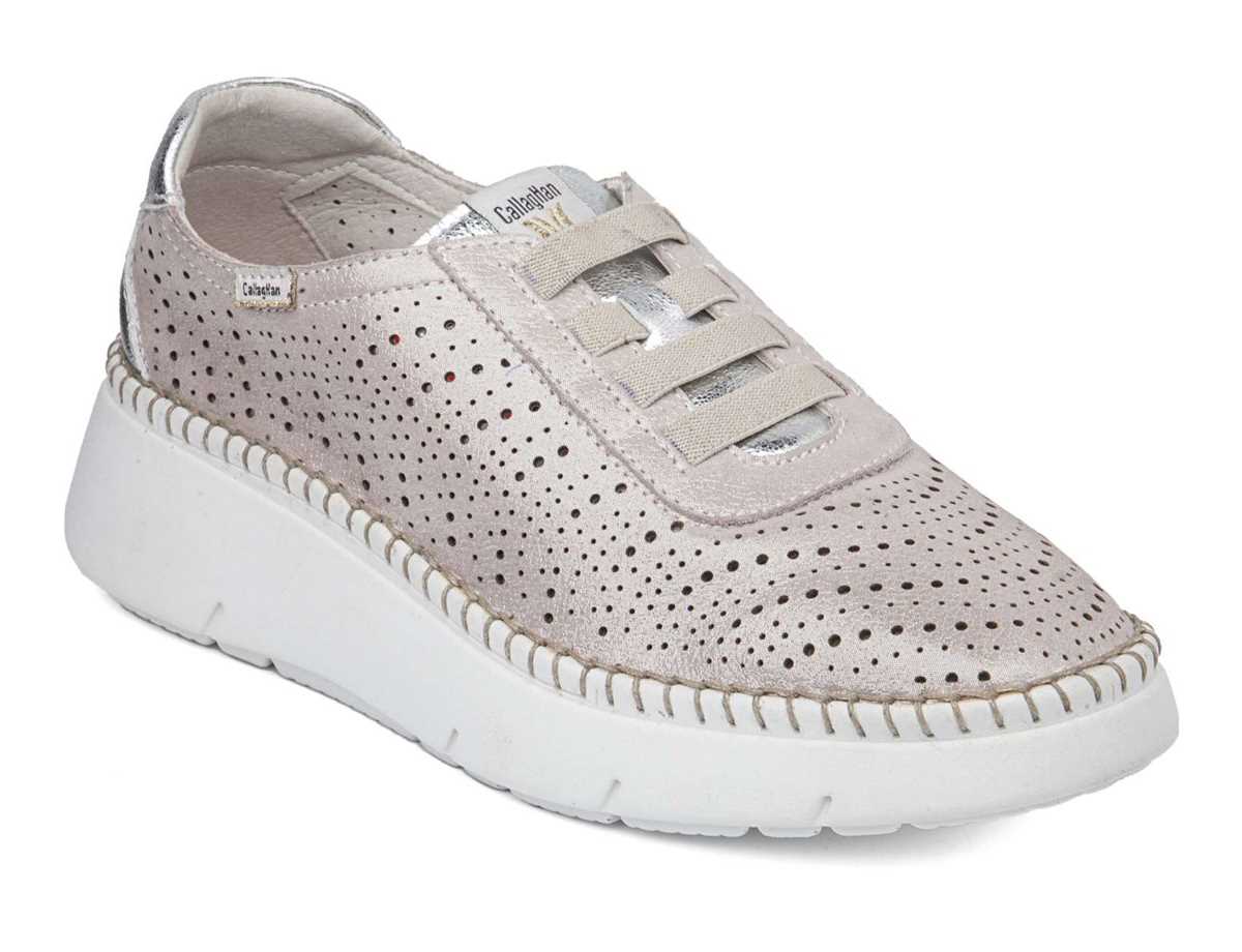 Callaghan 53600 Circular Sra. Plateau Sneakers Damen Rosa Silber | ZIY6399YG