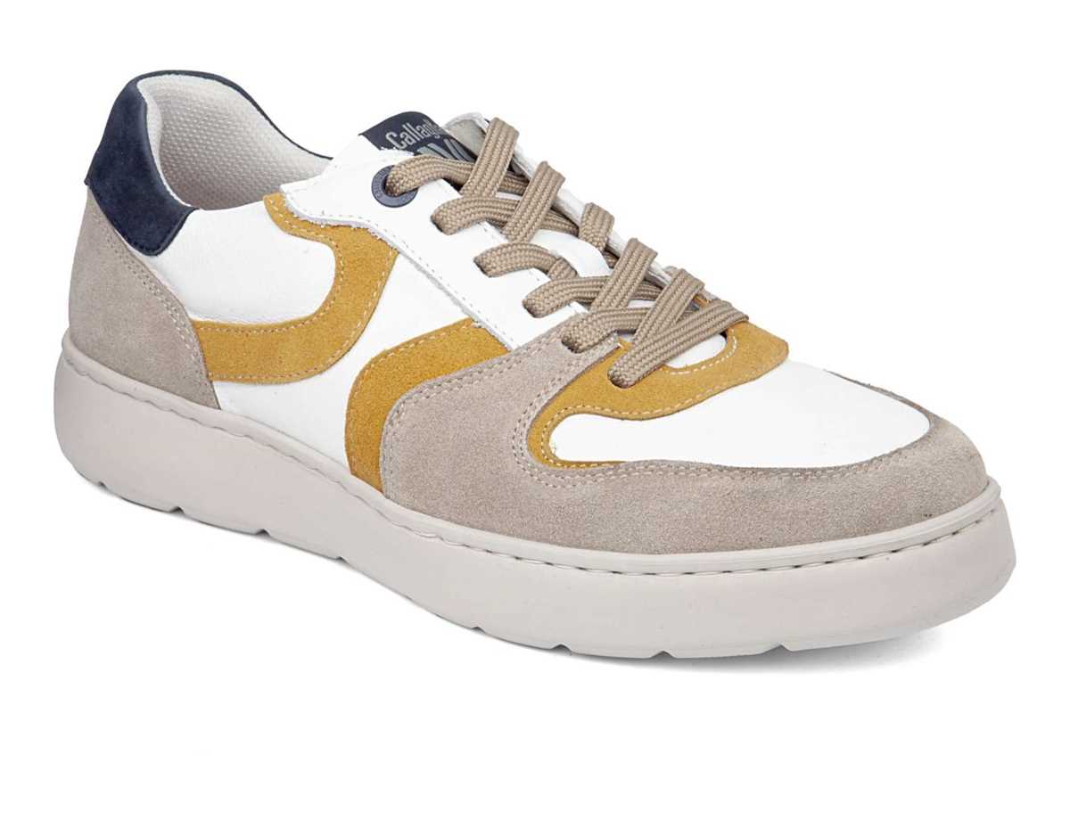 Callaghan 54802 Pint Freizeitschuhe Herren Beige Weiß Gelb | CPU377FN