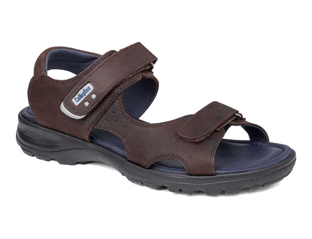 Callaghan 86103 Sinatra Sandalen Herren Dunkelbraun | YEM3077CD