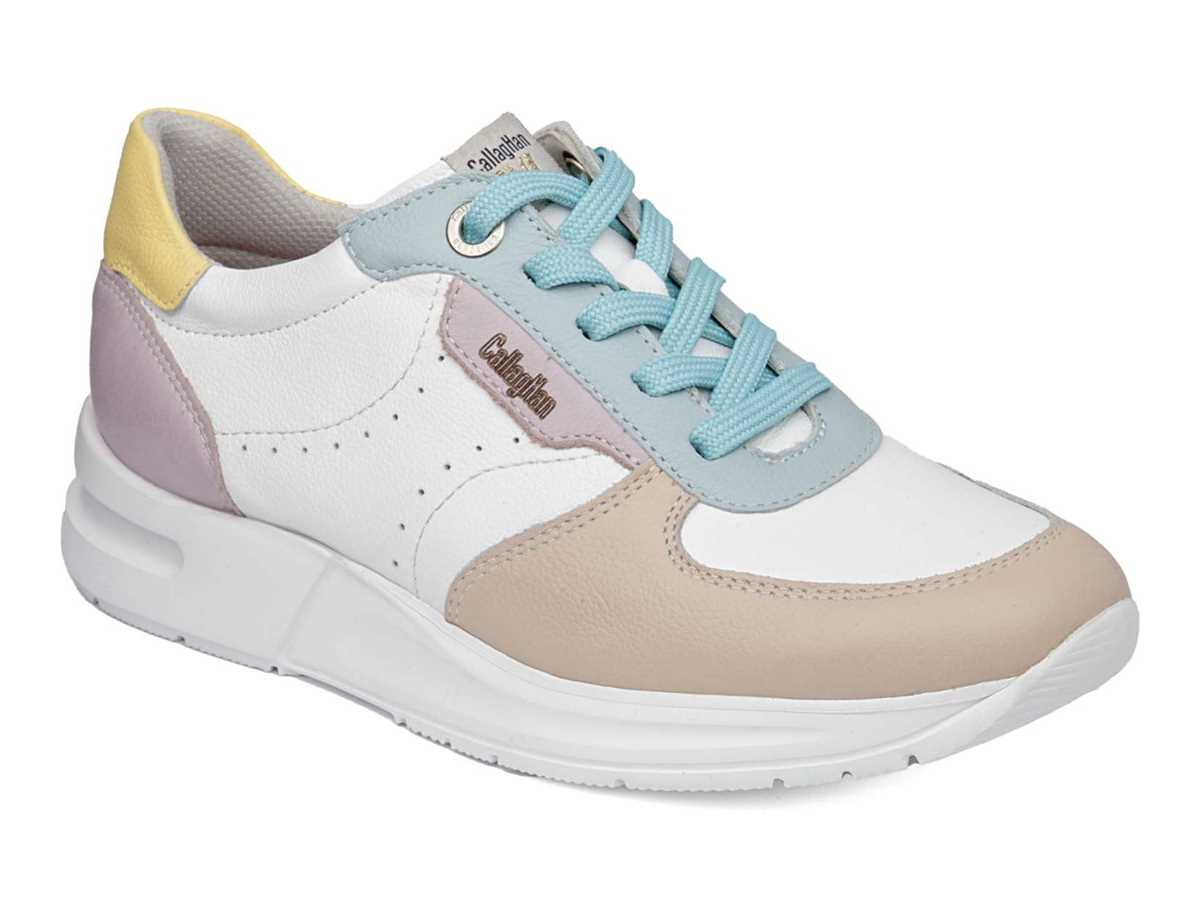 Callaghan 92120 Dorcas S.I.L Sneakers Damen Rosa Weiß Blau | XXP979DH