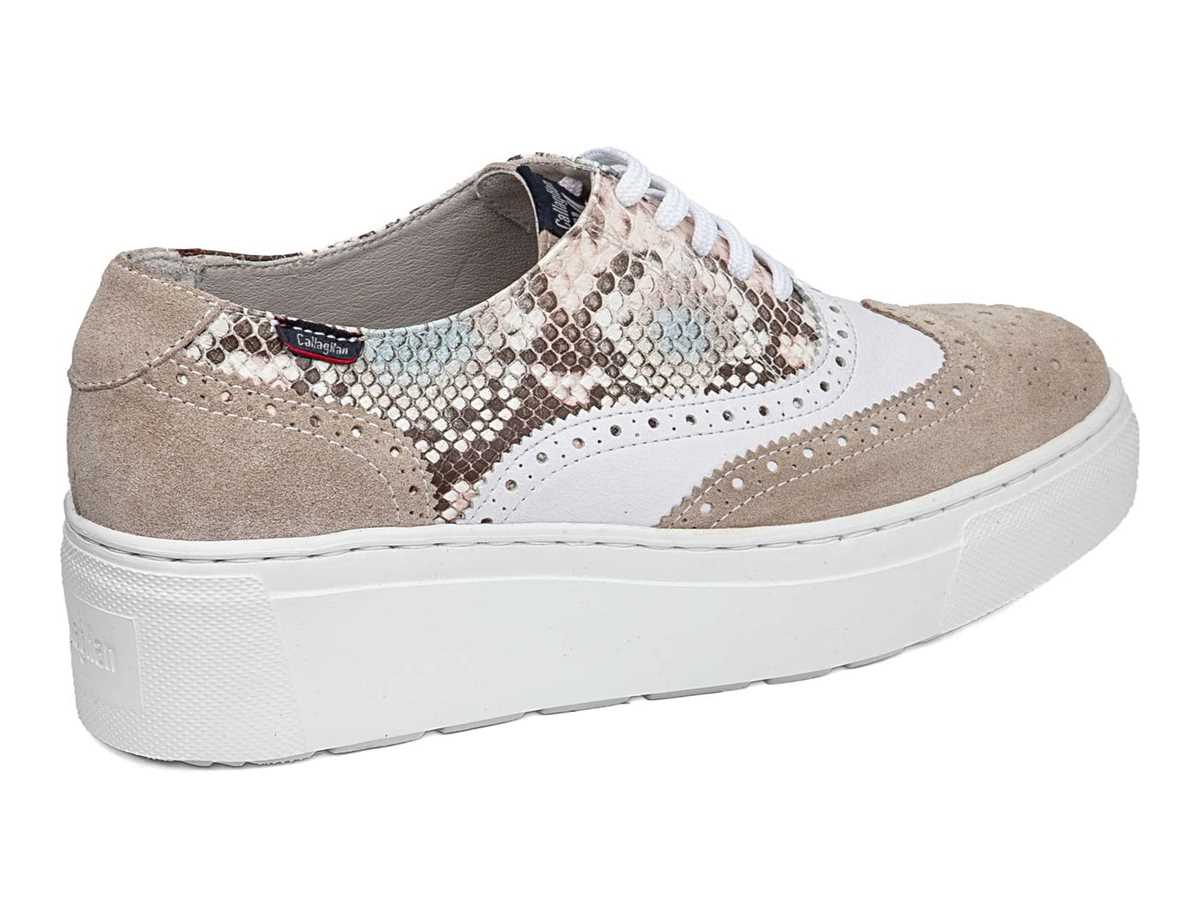 Callaghan 14926 Moon Line Plateau Sneakers Damen Beige Weiß | WDW9869IS