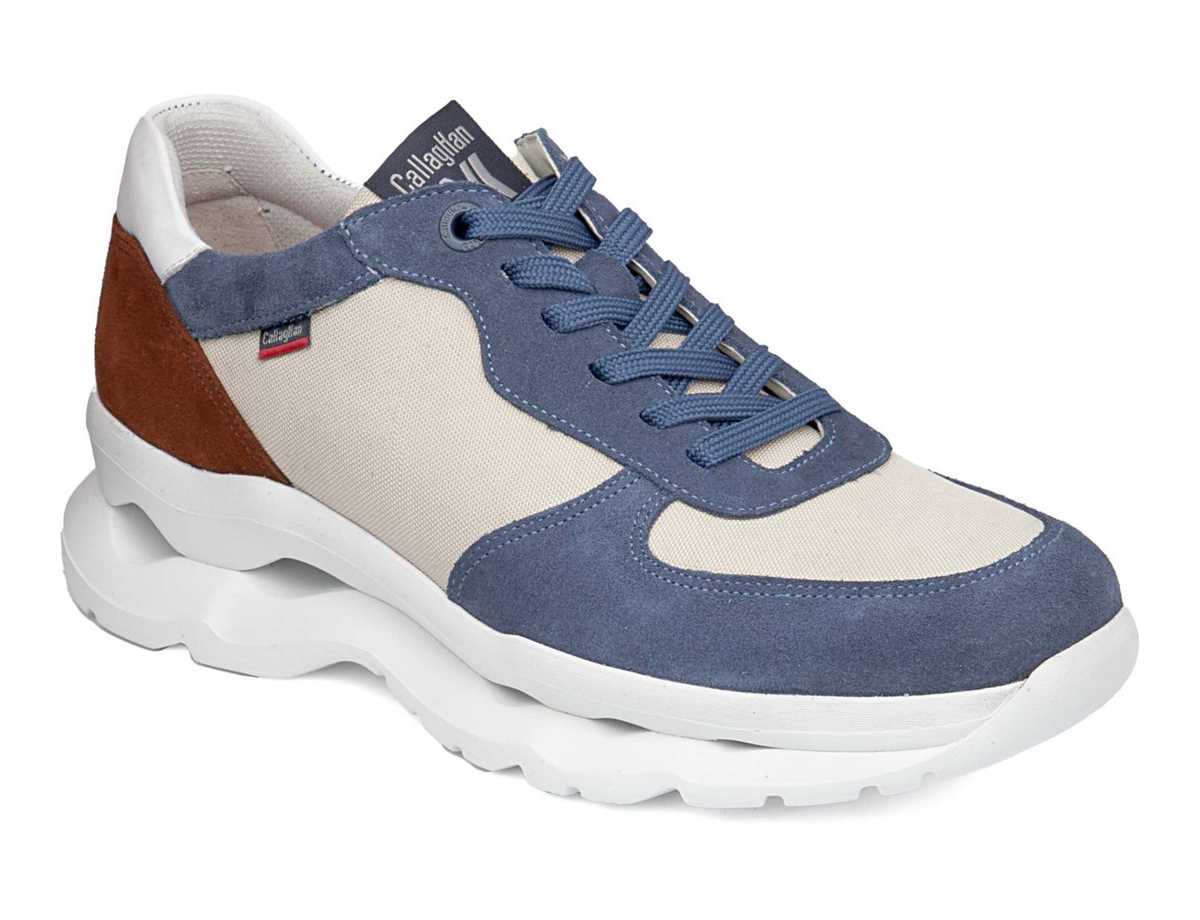 Callaghan 17813 Mare Sneakers Herren Blau Beige Braun | WSQ8426MR