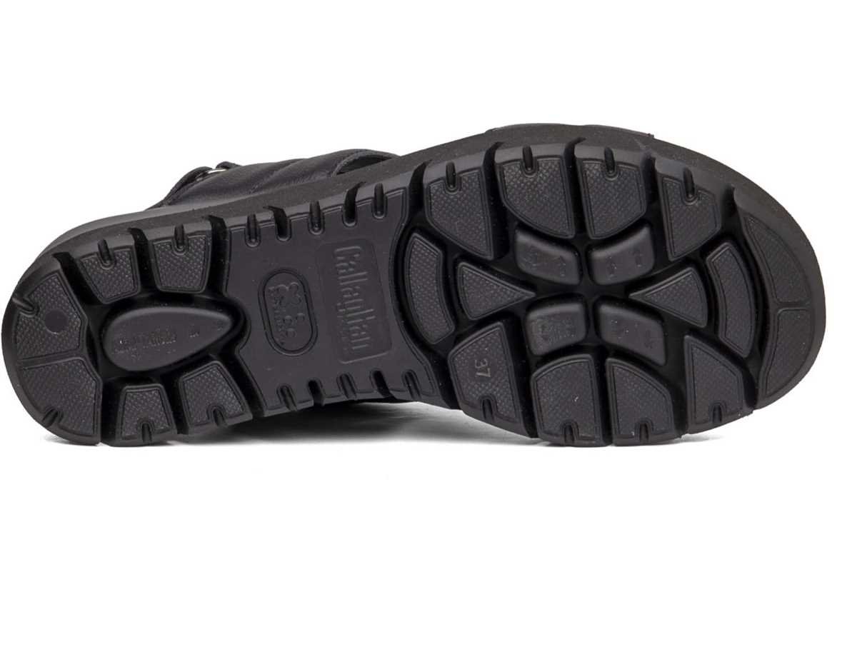 Callaghan 26516 Uwanja Plateau Sandalen Damen Schwarz | NCX931BY