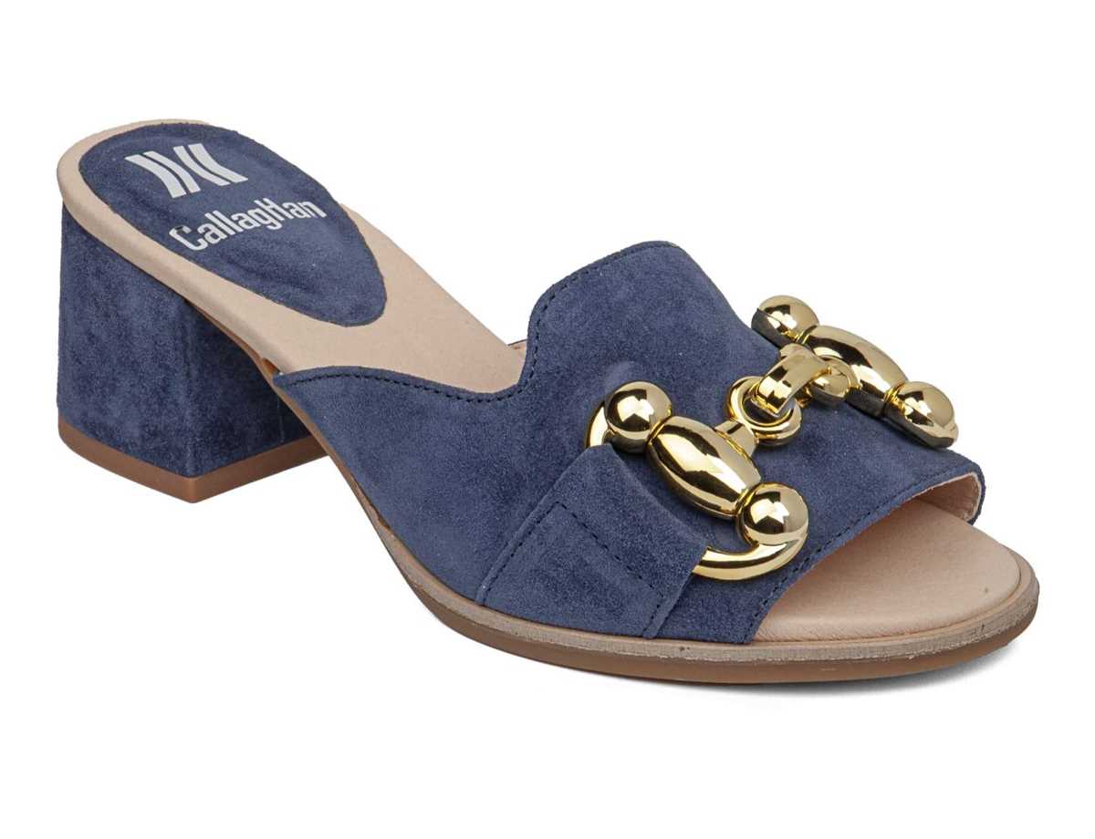 Callaghan 29208 Kibow Sandalen Absatz Damen Blau | TUL7079NA