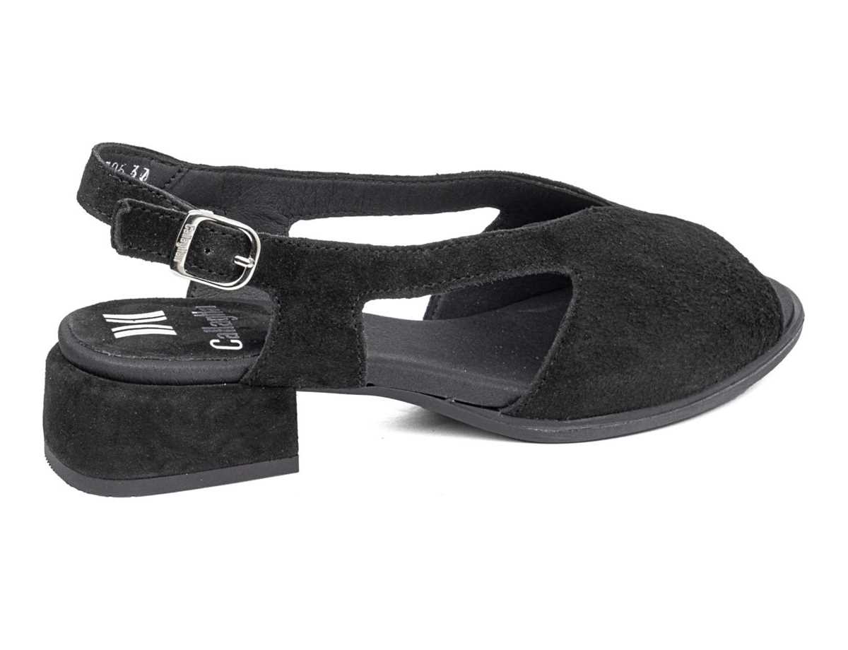 Callaghan 30306 Luna Sandalen Absatz Damen Schwarz | VYW1110MW