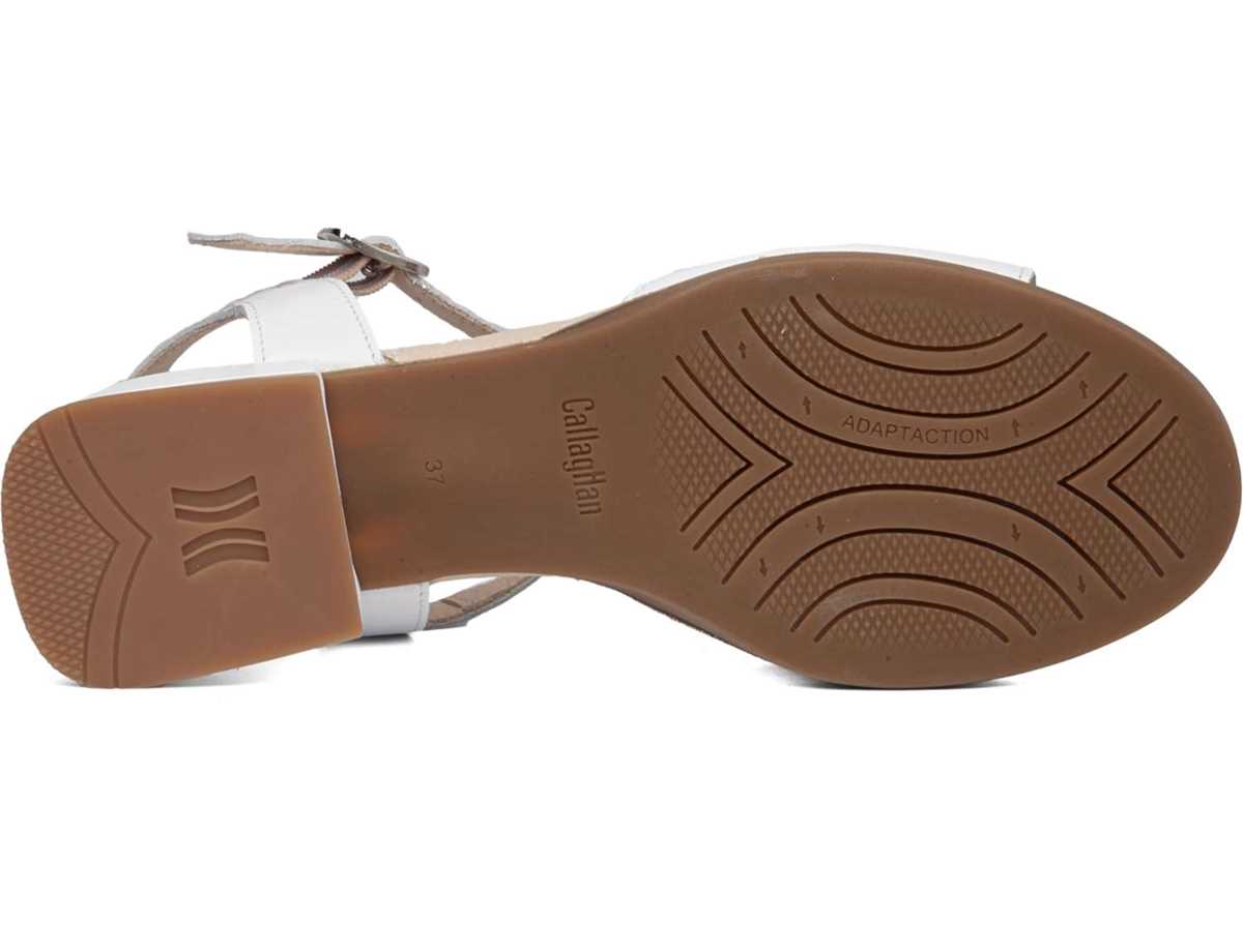 Callaghan 30307 Luna Sandalen Absatz Damen Weiß | SGF4856VP