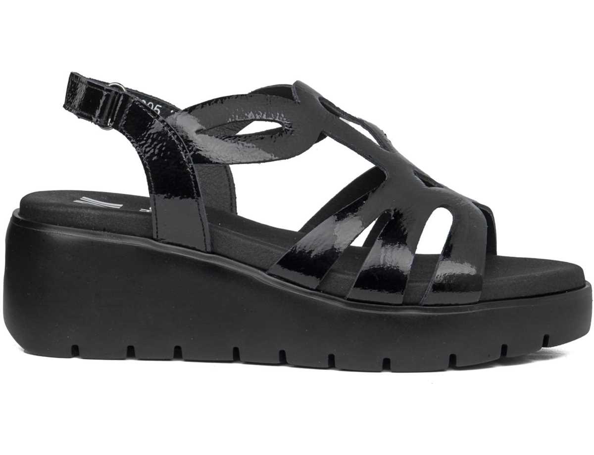 Callaghan 32005 Bera Plateau Sandalen Damen Schwarz | JVV9482SE