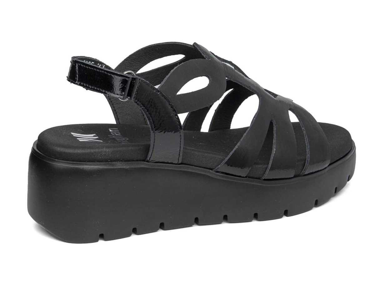 Callaghan 32005 Bera Plateau Sandalen Damen Schwarz | JVV9482SE