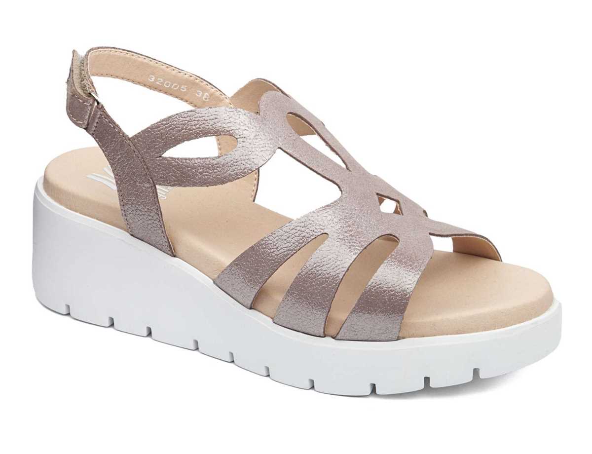 Callaghan 32005 Bera Plateau Sandalen Damen Beige | PAH3820RW