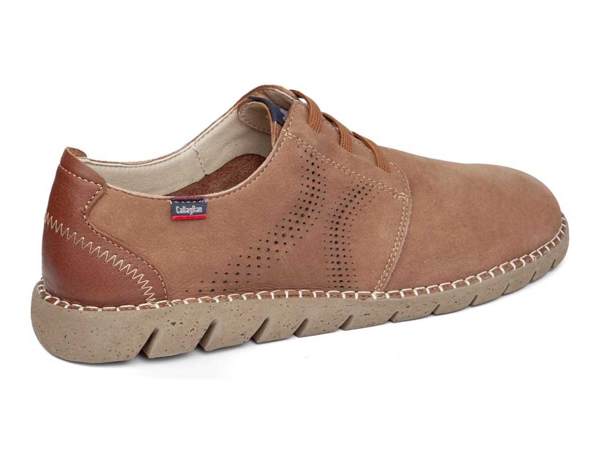 Callaghan 43200 Viz Schnürschuhe Herren Beige Braun | ASP9921PS