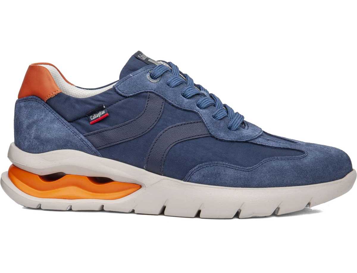 Callaghan 45408 Vento Sneakers Herren Blau Orange | RCS1913IJ