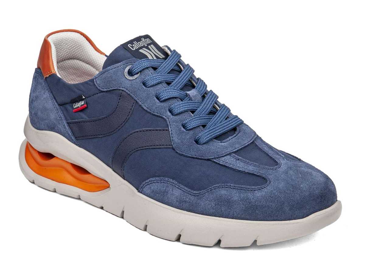 Callaghan 45408 Vento Sneakers Herren Blau Orange | RCS1913IJ