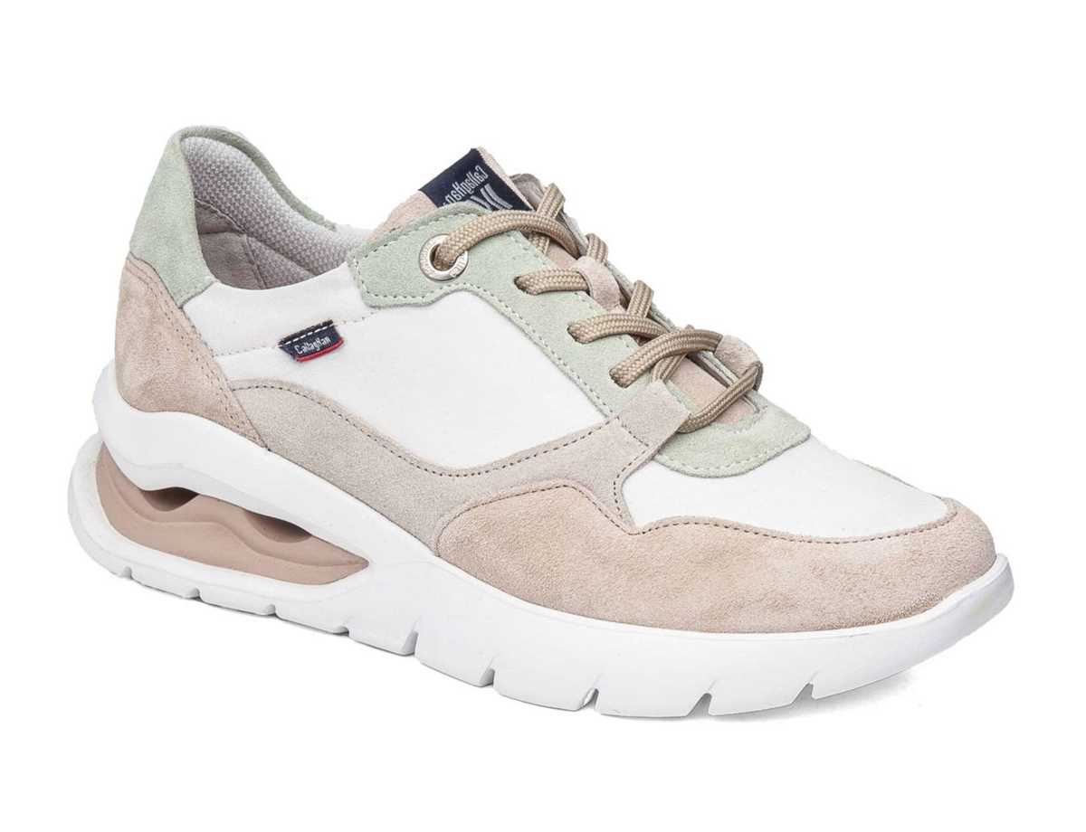 Callaghan 45811 Aria Sneakers Damen Rosa Weiß Grün | CEV2825JJ