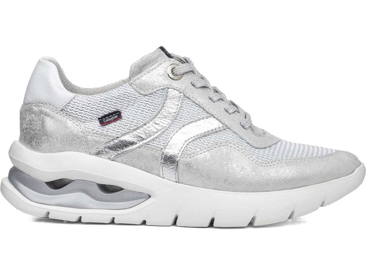 Callaghan 45812 Aria Sneakers Damen Weiß Silber | SOH2550BY