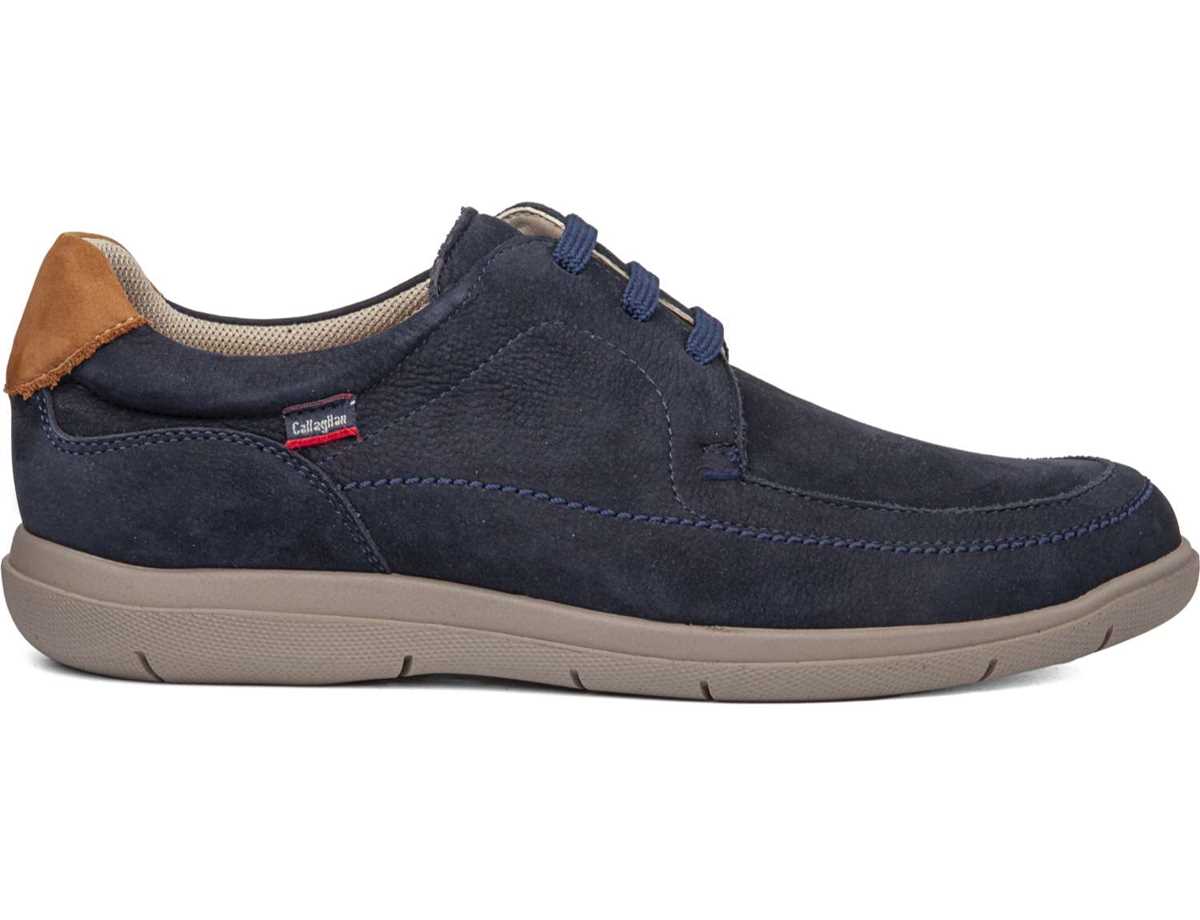 Callaghan 46804 Duna Schnürschuhe Herren Blau Braun | MSL5874MM