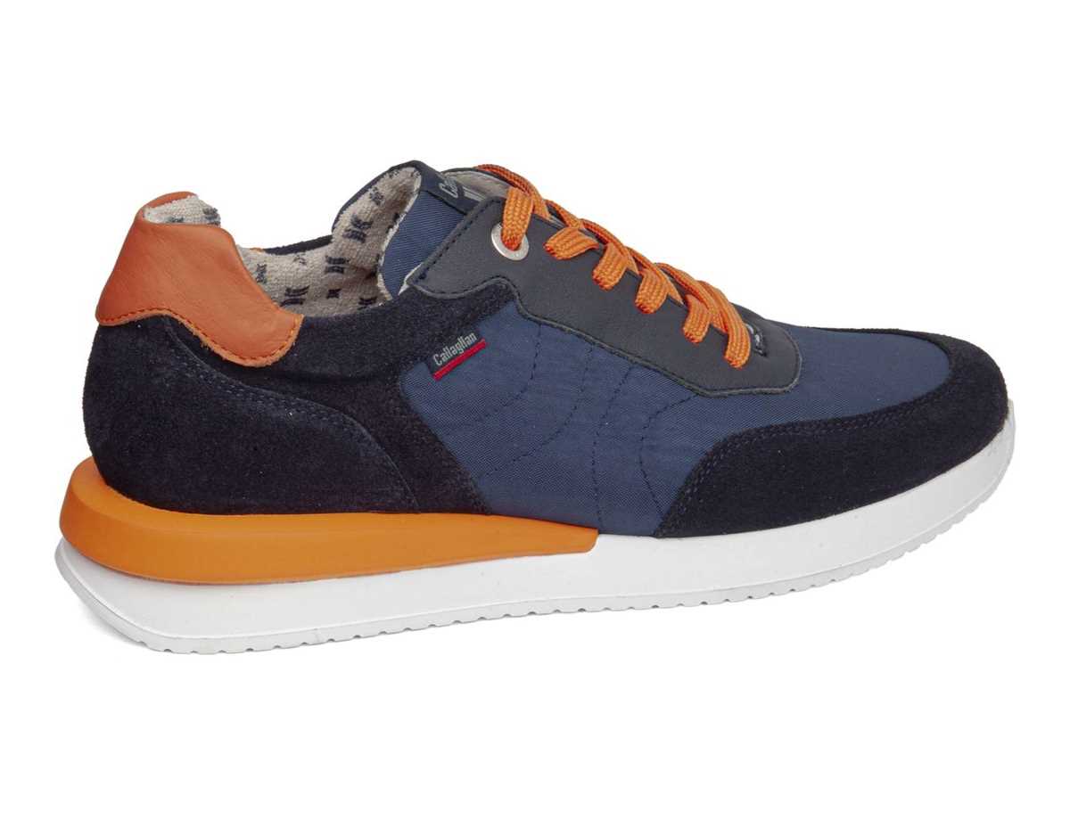 Callaghan 51100 Moses Sneakers Herren Blau Schwarz Orange | SLK3131KZ