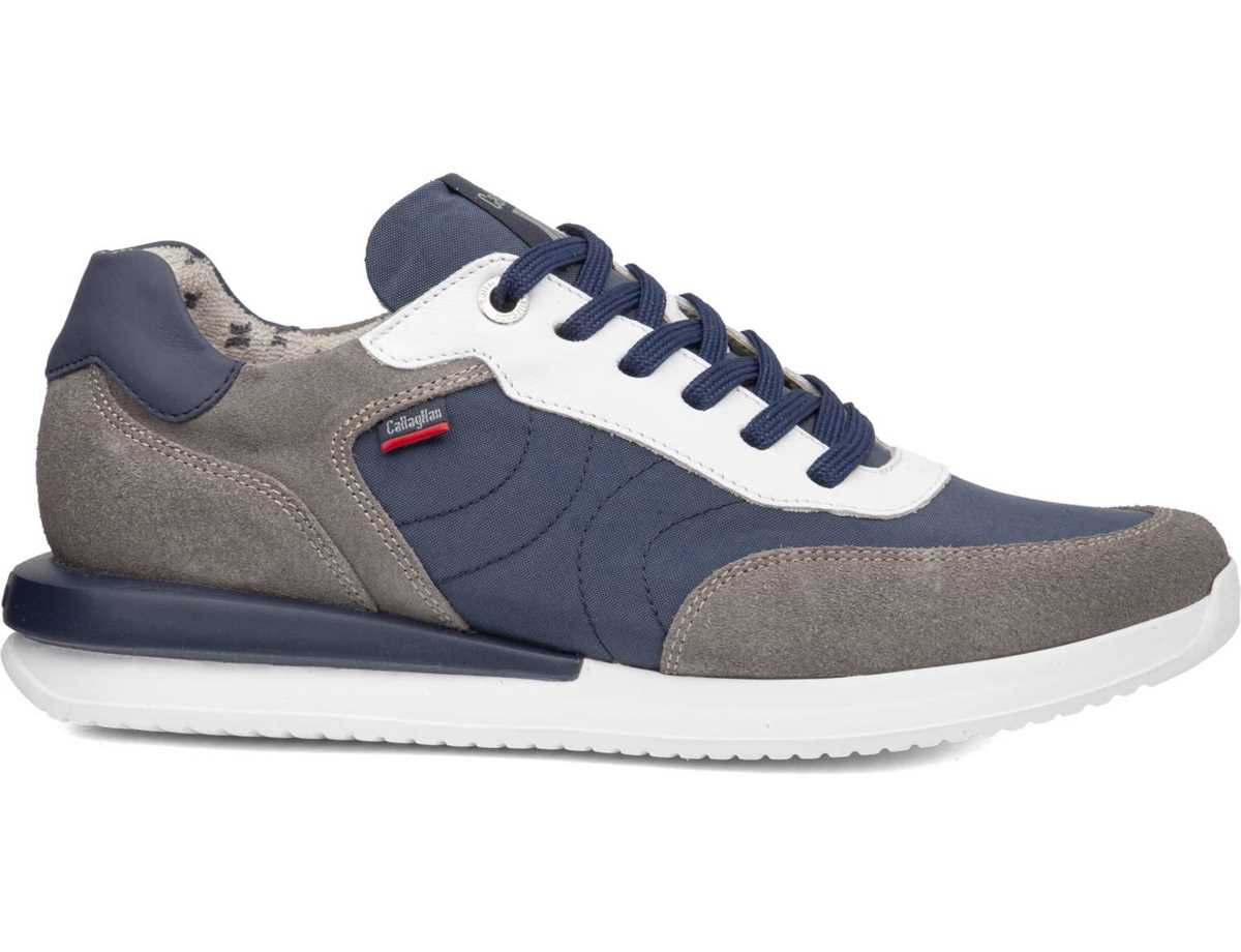 Callaghan 51100 Moses Sneakers Herren Grau Blau | GSO6493IG