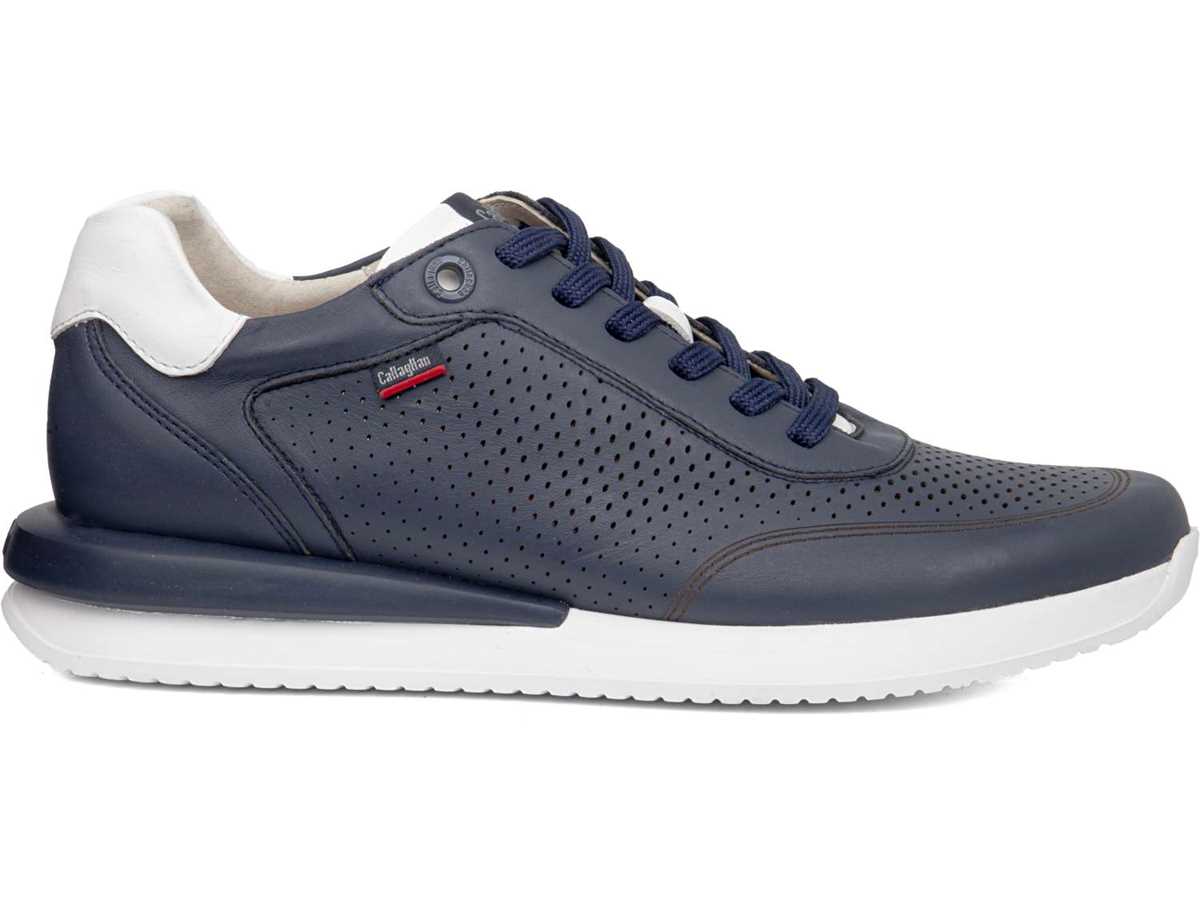 Callaghan 51106 Moses Sneakers Herren Blau Weiß | DWJ241EH