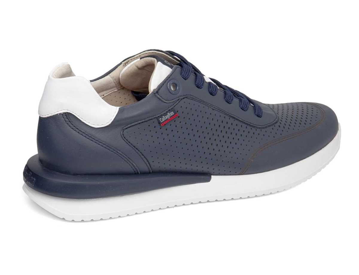 Callaghan 51106 Moses Sneakers Herren Blau Weiß | DWJ241EH