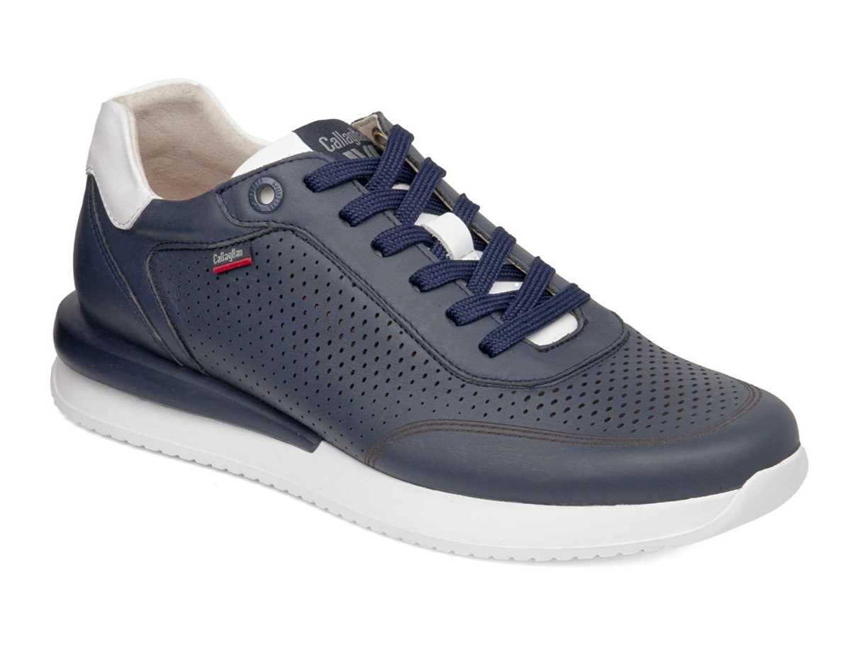 Callaghan 51106 Moses Sneakers Herren Blau Weiß | DWJ241EH