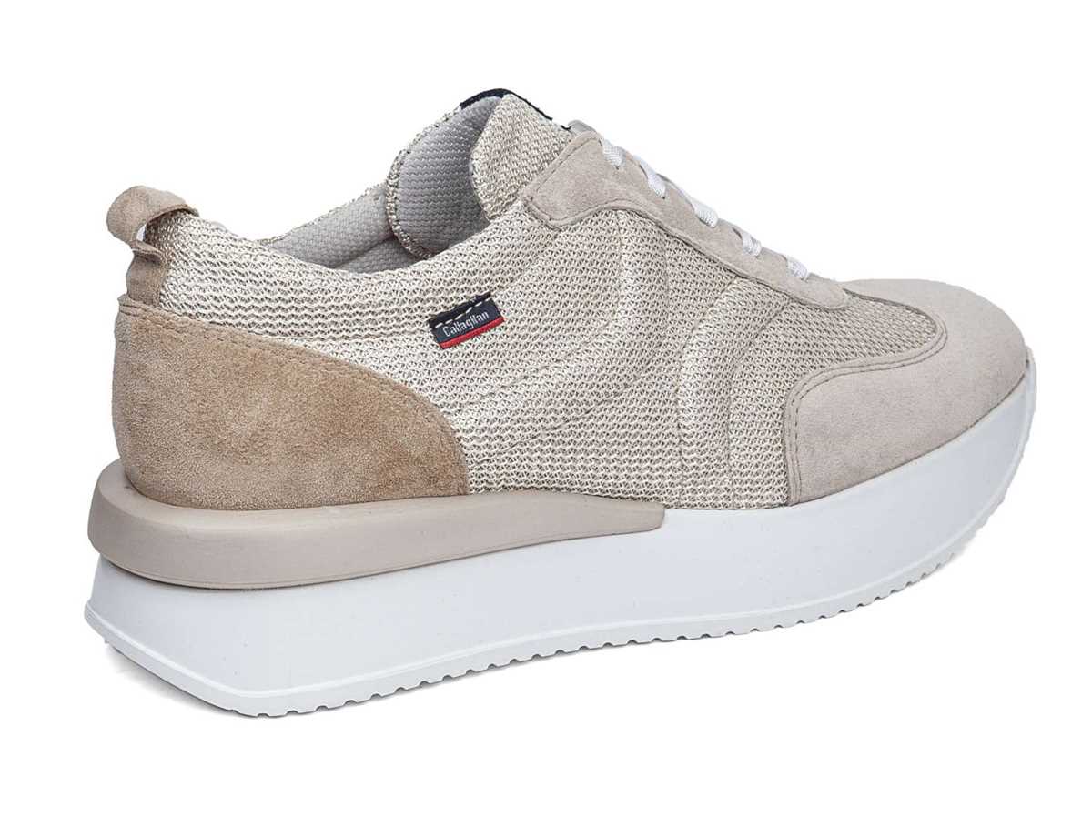 Callaghan 51200 Dina Sneakers Damen Weiß Beige | VAL745YP