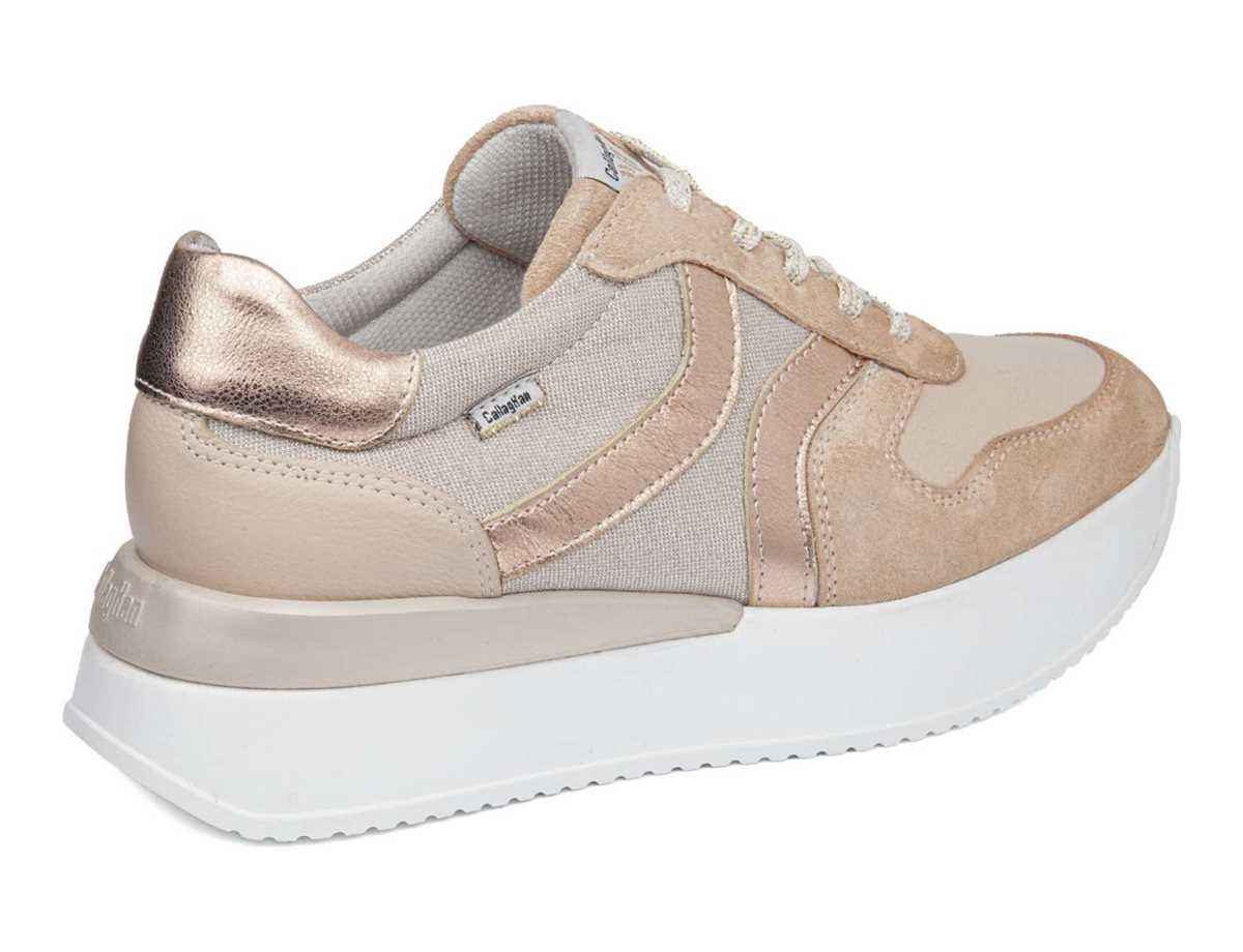 Callaghan 51204 Dina Sneakers Damen Rosa Beige Gold | LEF7397LV