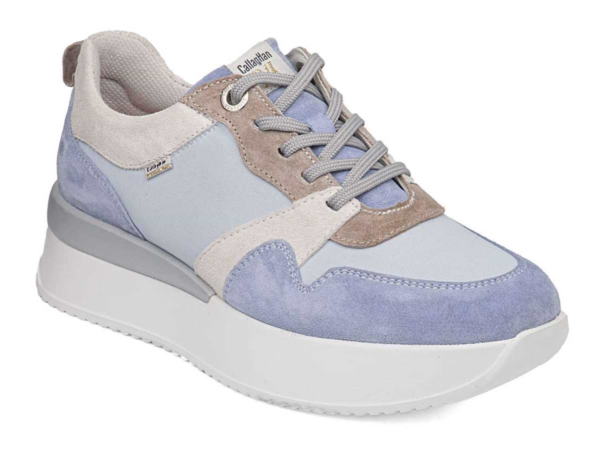 Callaghan 51206 Dina Sneakers Damen Blau Beige | ZNH1318UG