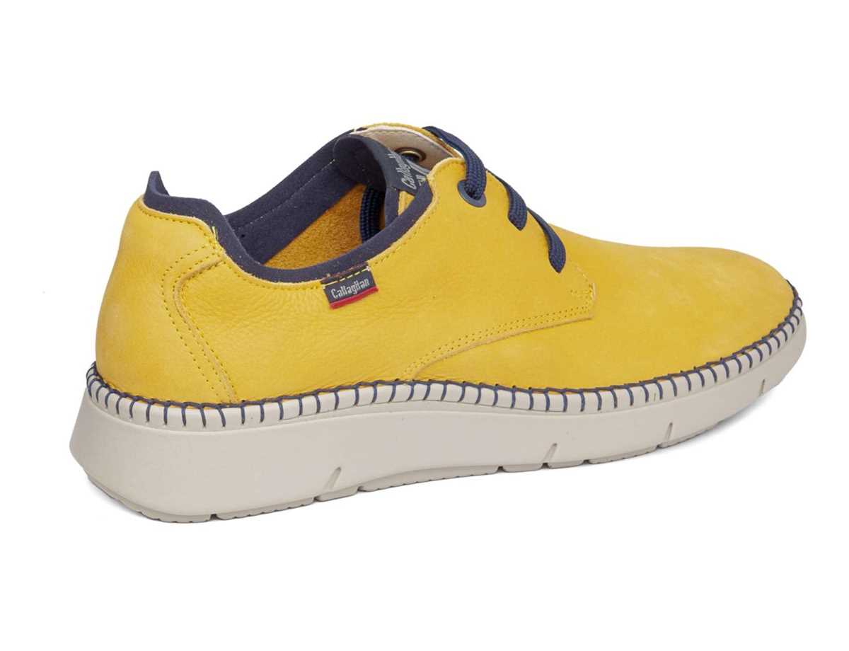 Callaghan 53500 Circular Schnürschuhe Herren Gelb Blau | IQN2089HN