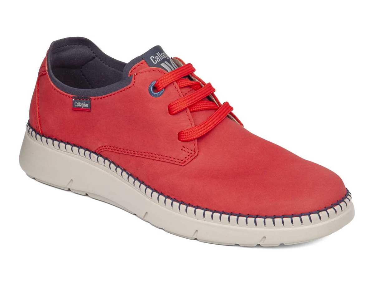 Callaghan 53500 Circular Schnürschuhe Herren Rot Blau | NPW620FD