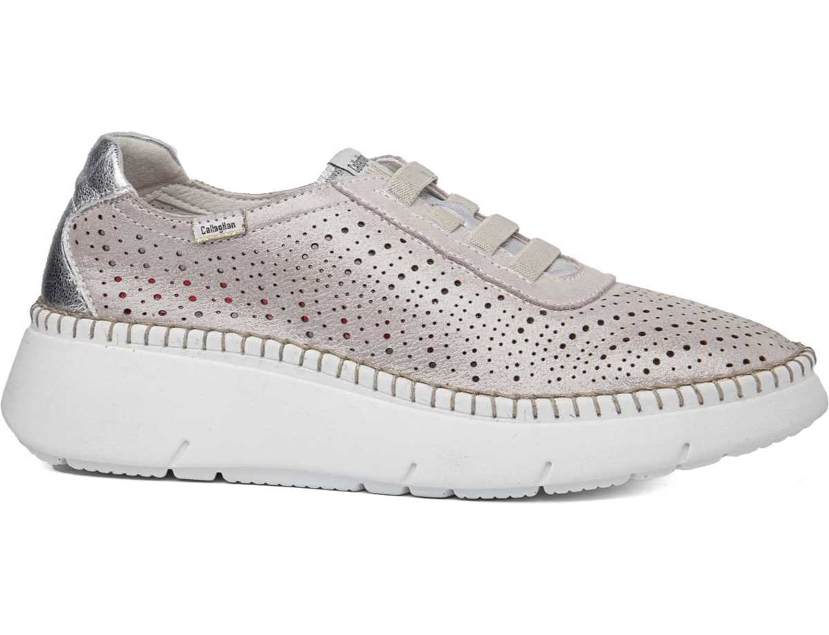 Callaghan 53600 Circular Sra. Plateau Sneakers Damen Rosa Silber | ZIY6399YG