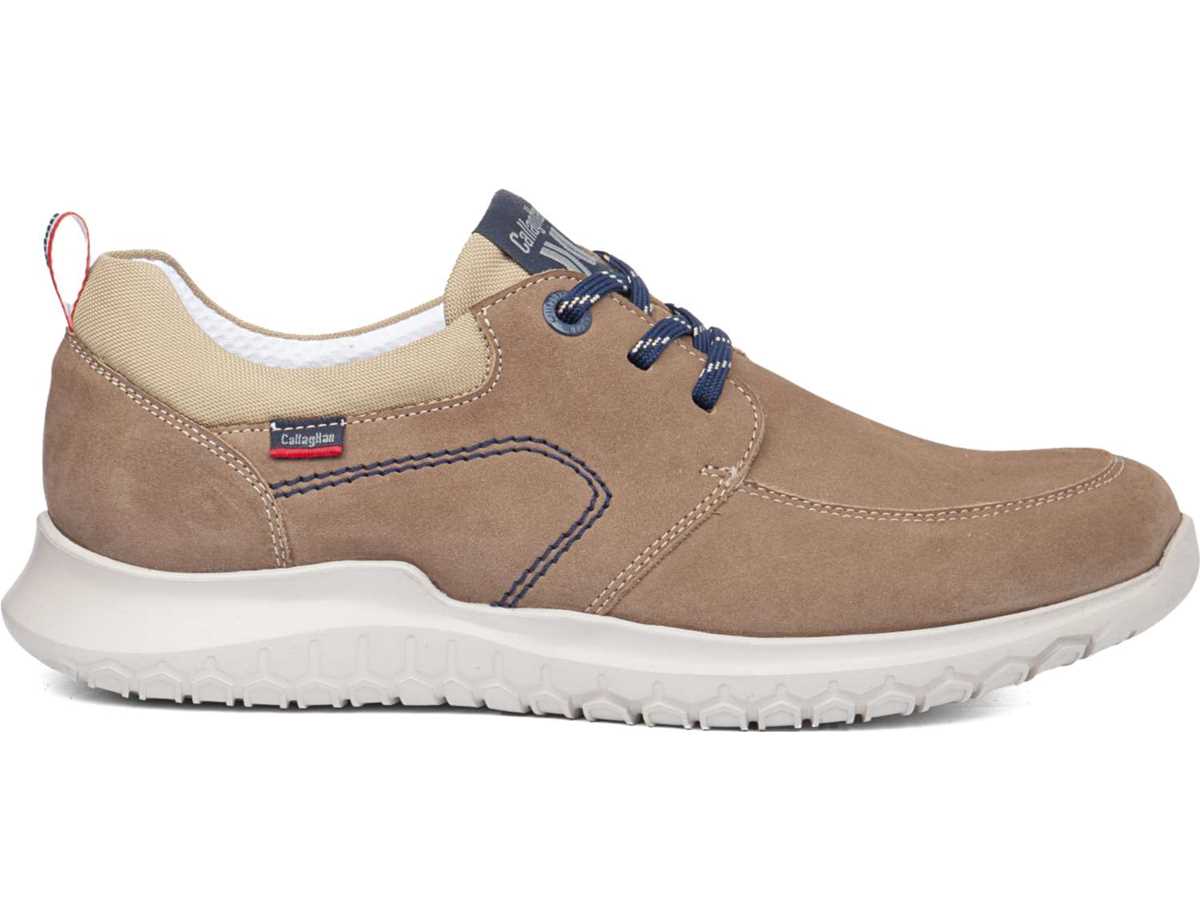 Callaghan 53700 Suv Marine Cro Schnürschuhe Herren Beige Blau | ZGU2911KR