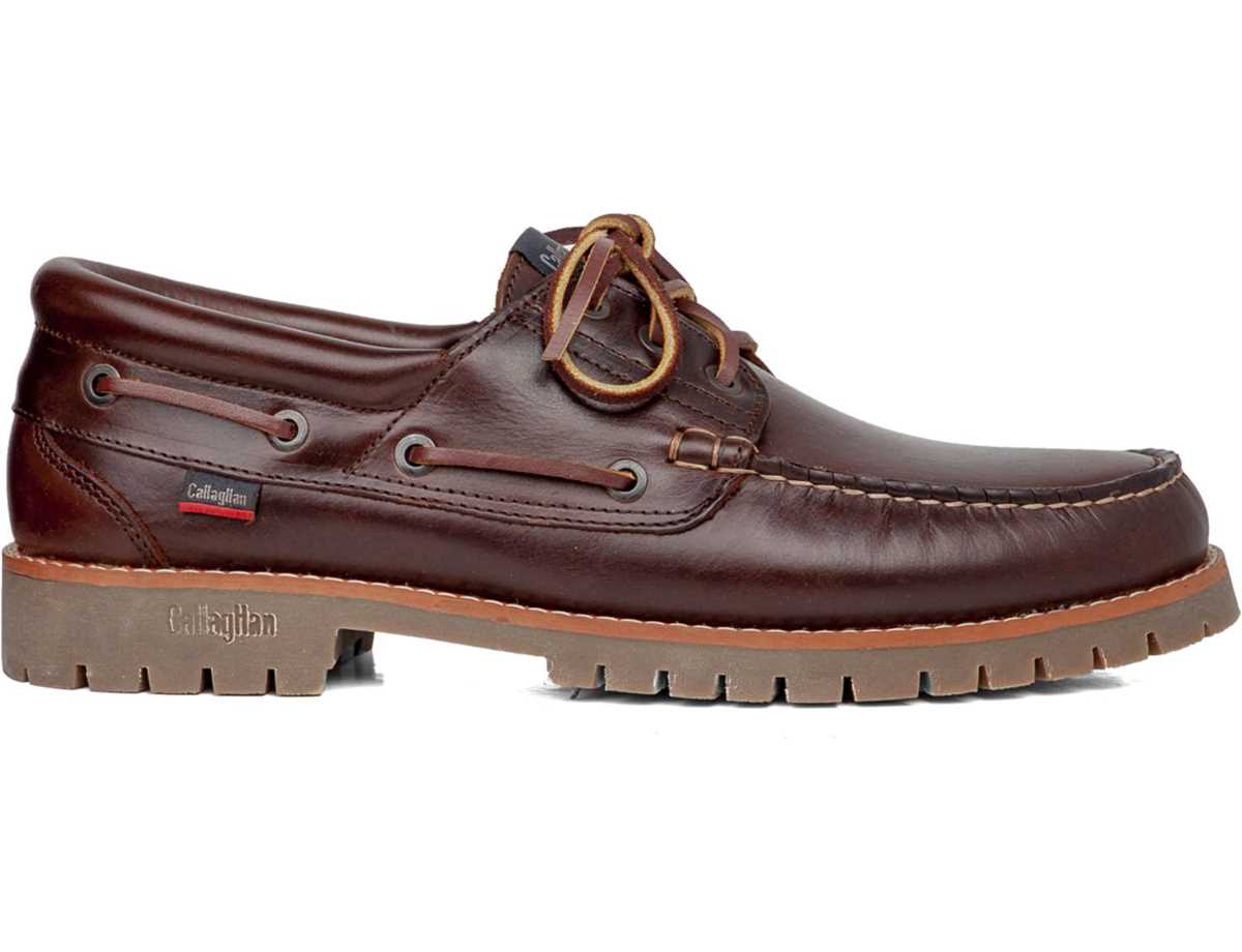 Callaghan 86400 Tanke Bootsschuhe Herren Dunkelbraun | PVM5950DG