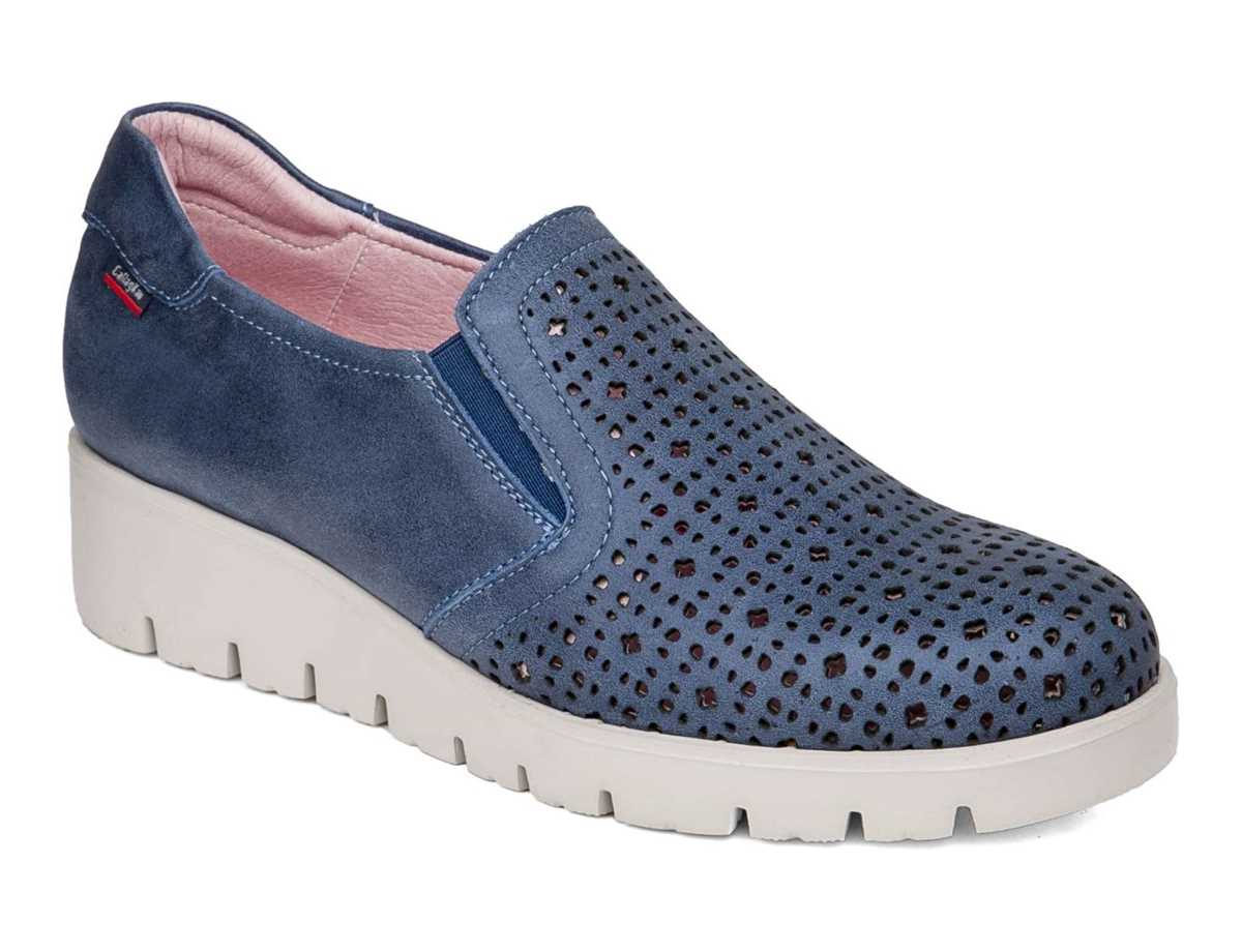 Callaghan 89863 Haman Plateauschuhe Damen Blau | VGC929VP