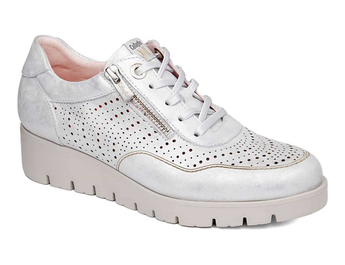 Callaghan 89894 Haman Plateau Sneakers Damen Silber | XYF6529YI