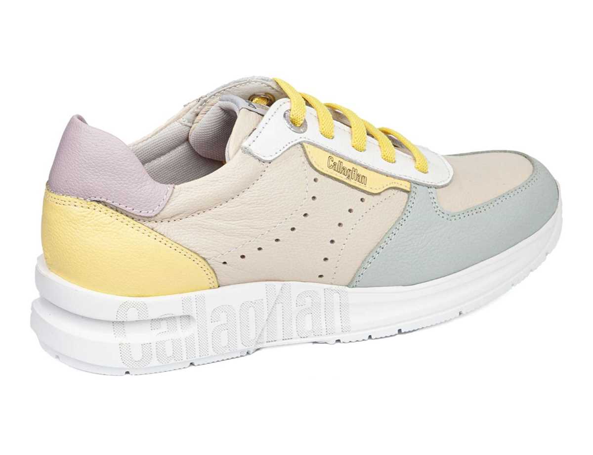 Callaghan 92120 Dorcas S.I.L Sneakers Damen Beige Gelb Blau | CUX7347DE